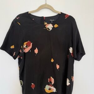 Madewell 100% Short Sleeve Blouse